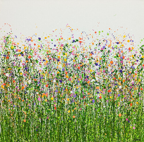Meadow Cascade by Lucy Moore, 회화 for Sale on Singulart