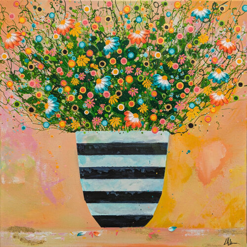 Say It Flowers... #2 by Lucy Moore, 회화 for Sale on Singulart