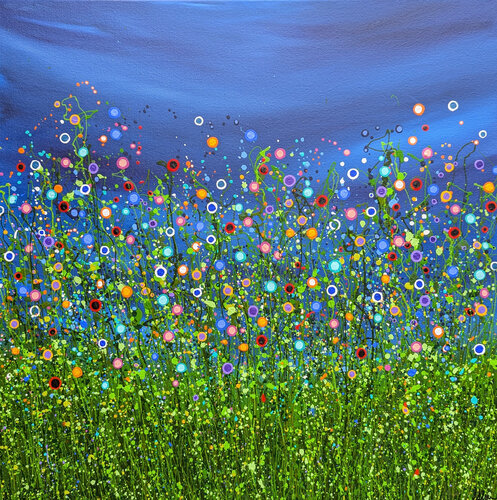 Twilight Meadows #3 by Lucy Moore, Painting for Sale on Singulart