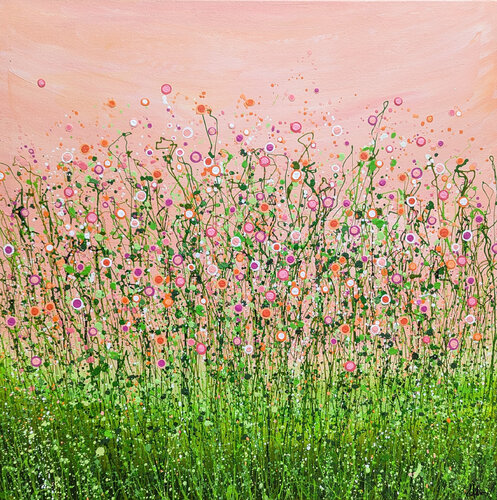 Peaches and Cream Delight by Lucy Moore, Painting for Sale on Singulart