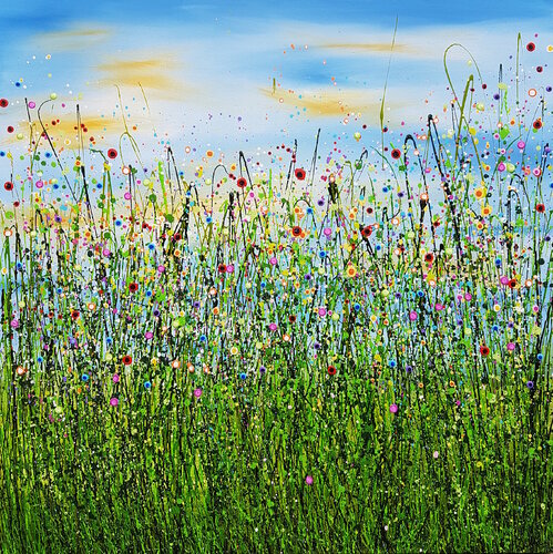 Take A Walk On The Wild Side van Lucy Moore, Schilderij te koop op Singulart