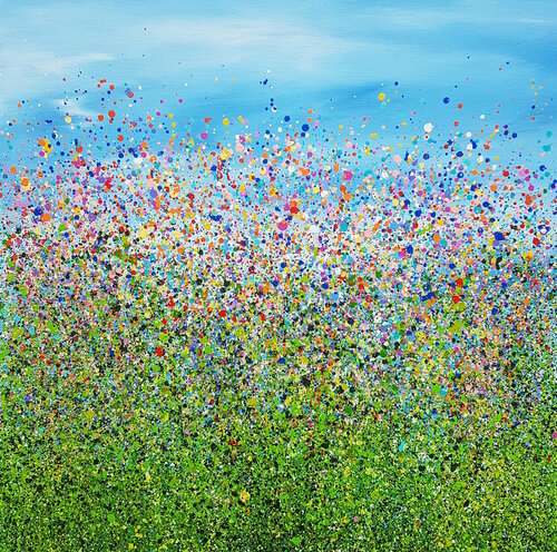 Wild Summer Burst van Lucy Moore, Schilderij te koop op Singulart