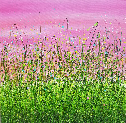 Once Upon A Paradise van Lucy Moore, Schilderij te koop op Singulart