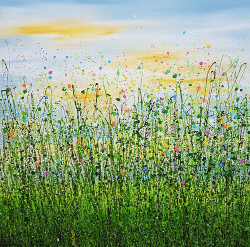 Chasing The Light #3 van Lucy Moore, Schilderij te koop op Singulart