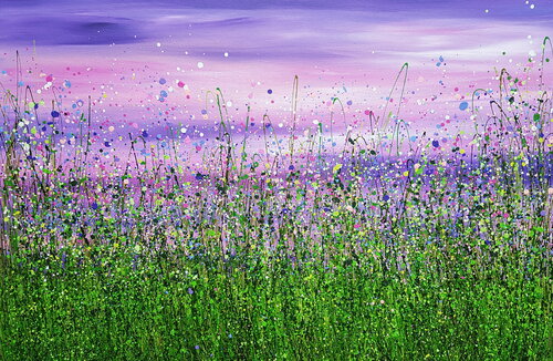 Wrapped Up In A Daydream #8  Reserved van Lucy Moore, Schilderij te koop op Singulart