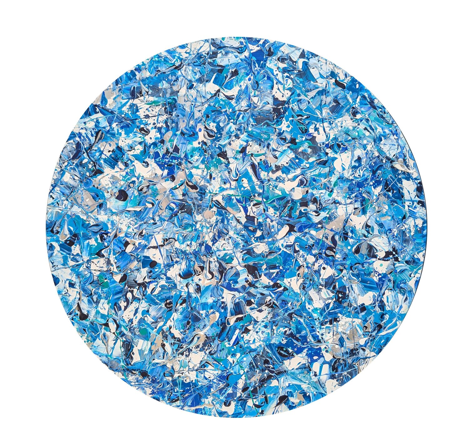 Abstract Synapses - Pollock's Frozen Planet #5 Lucy Moore