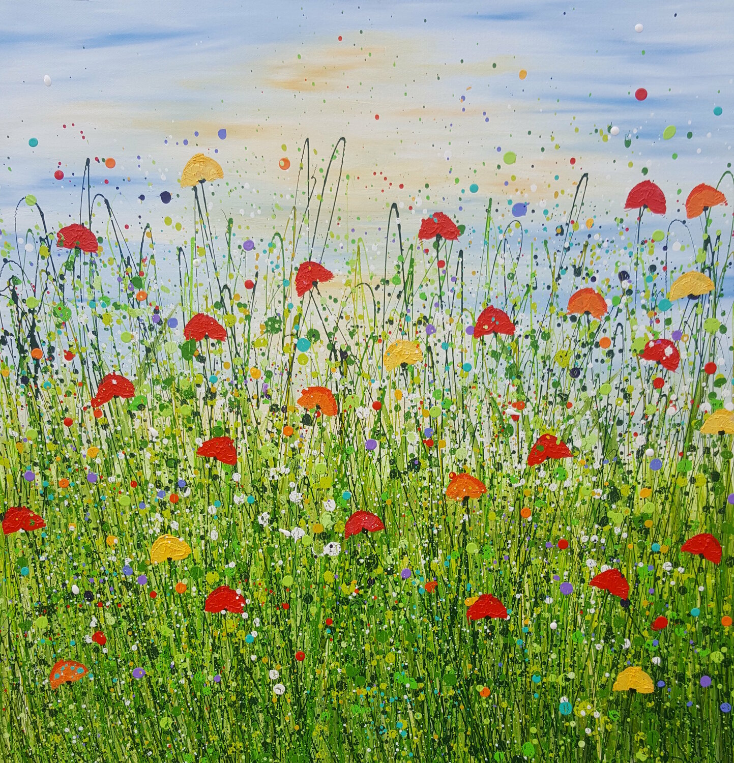 Sun Dance Poppy Meadows Lucy Moore