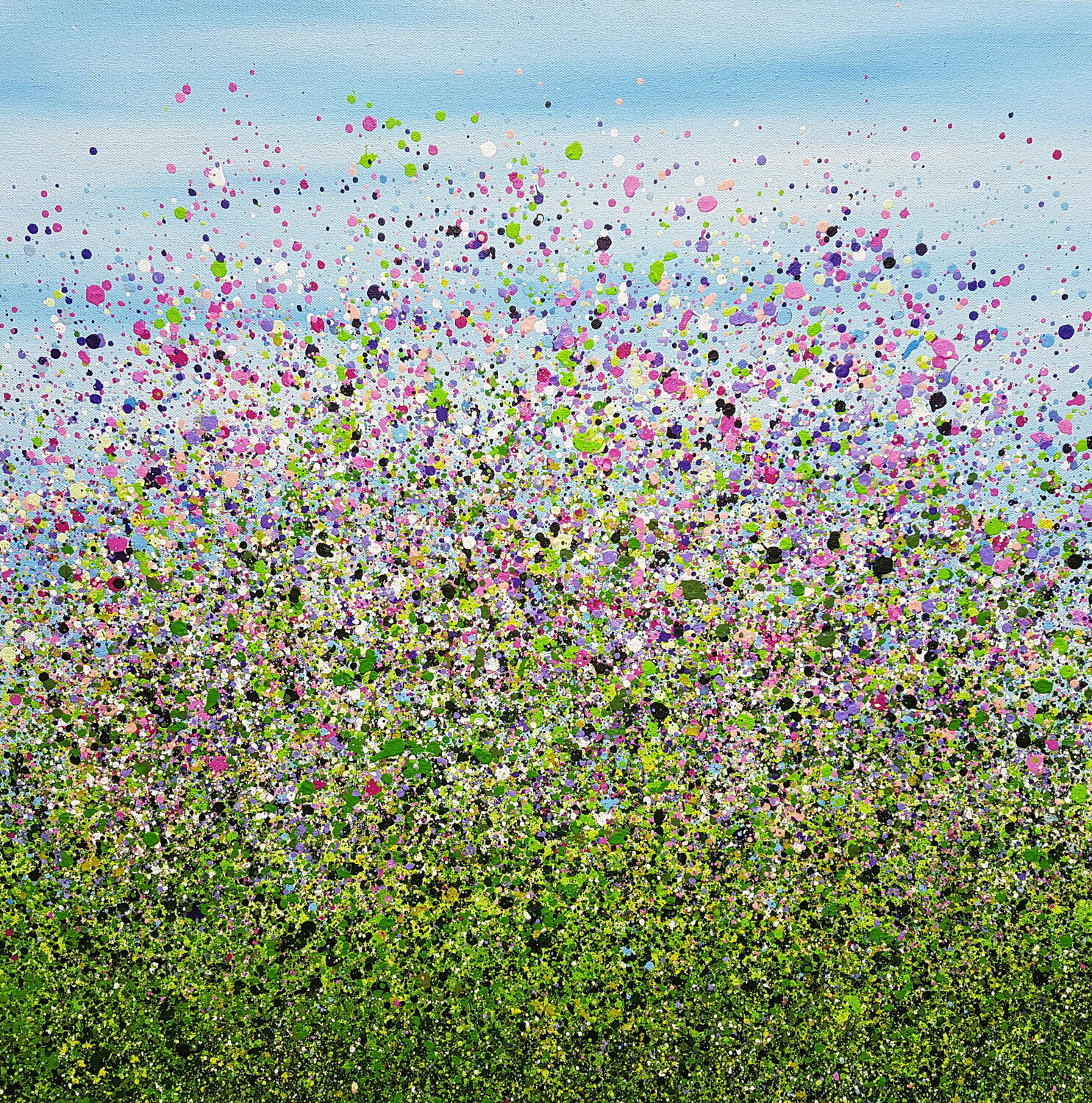 Fuchsia And Lilac Burst Lucy Moore