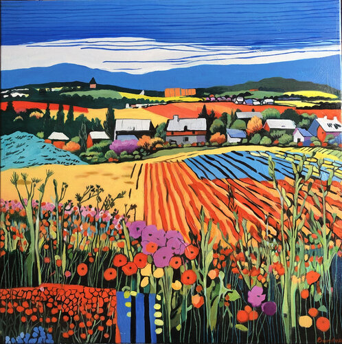 Early spring in Provence by Vadim Bondero, 회화 for Sale on Singulart