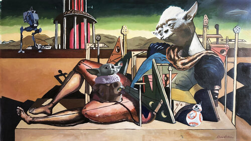 Master Yoda's Dream: The Metaphysics of Dadaism by Vadim Bondero, 회화 for Sale on Singulart