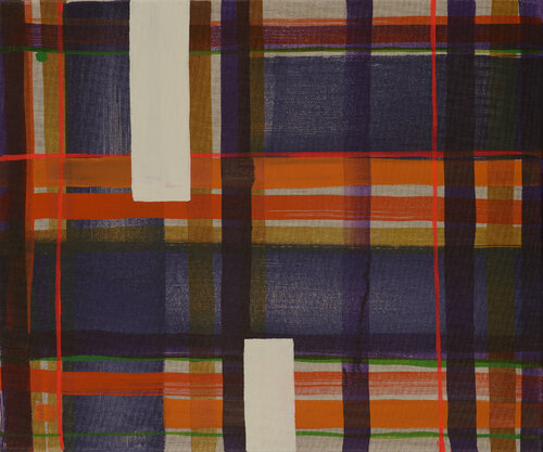 Tantra Tartan von Anne-Marie Stöhr, Malerei kaufen auf Singulart
