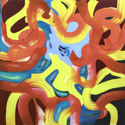 We're only in it for the Color di Anne-Marie Stöhr, Pittura in vendita su Singulart