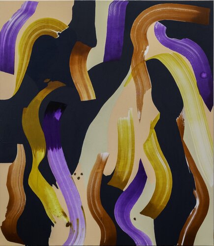 Sinuously Speaking di Anne-Marie Stöhr, Pittura in vendita su Singulart