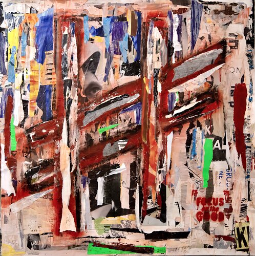Focus of the Good by Kerkhove DomKcollage, Work on Paper for Sale on Singulart