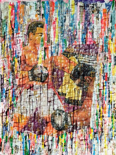 Bum di Kerkhove DomKcollage, Opera su carta in vendita su Singulart