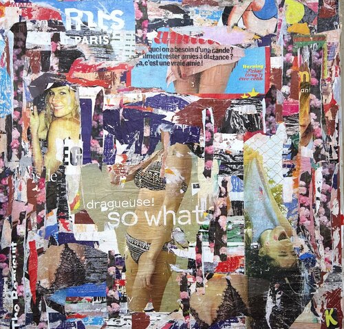 Free, So What ! van Kerkhove DomKcollage, Andere media te koop op Singulart