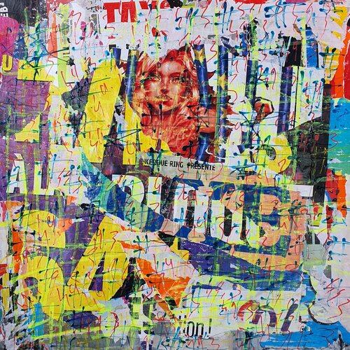 49,3 ou la fin de la Démocratie von Kerkhove DomKcollage, Werk auf Papier kaufen auf Singulart