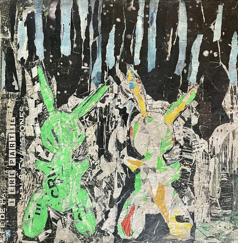 I am not Jeff Koons by Kerkhove DomKcollage, Other Media for Sale on Singulart