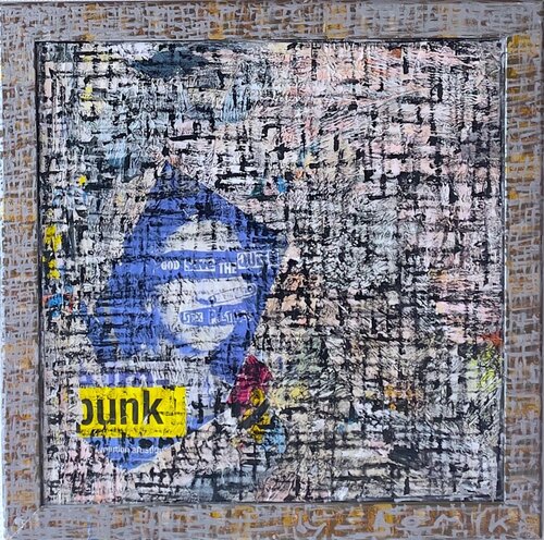 Punk di Kerkhove DomKcollage, Opera su carta in vendita su Singulart