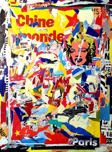 Chine v/s Monde by Kerkhove DomKcollage, Other Media for Sale on Singulart