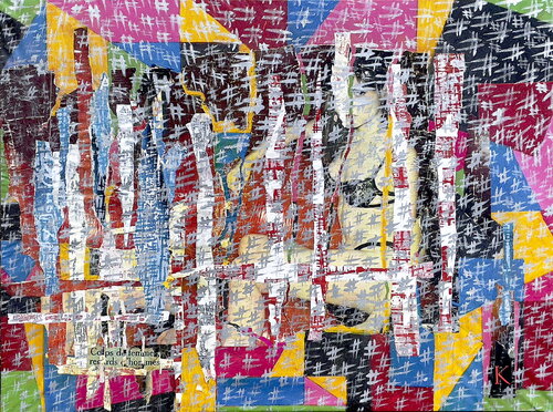 Corps Mosaic di Kerkhove DomKcollage, Altri media in vendita su Singulart