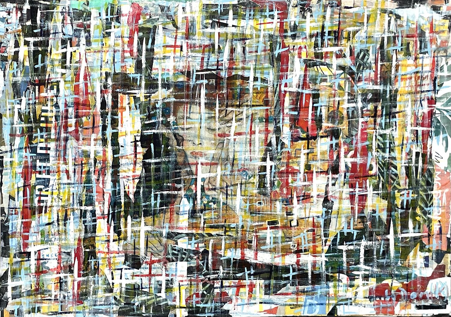 Le Baiser (2)  by DomKcollage Kerkhove DomKcollage
