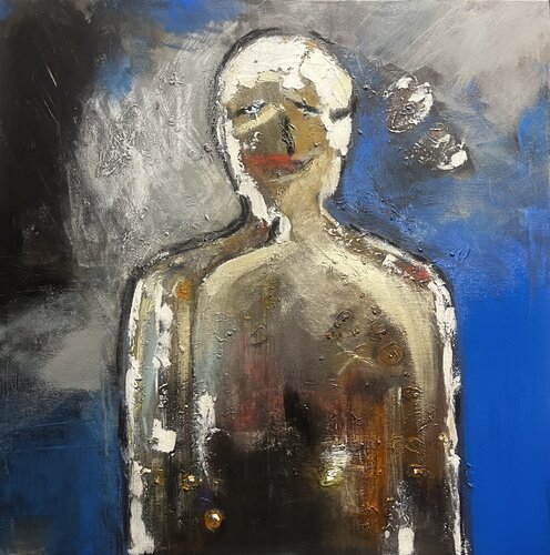 Self Split van Kosara Stankova, Schilderij te koop op Singulart