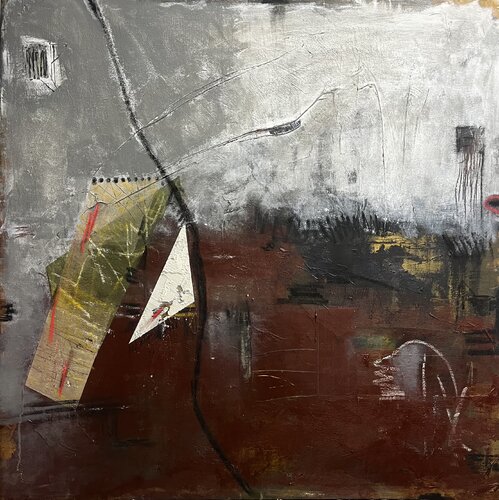 Whispers of existence van Kosara Stankova, Schilderij te koop op Singulart