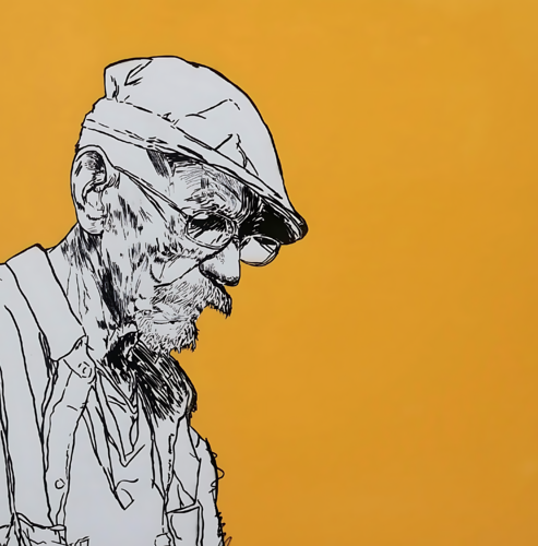 Le Poids des Silences van Font Frédéric, Schilderij te koop op Singulart
