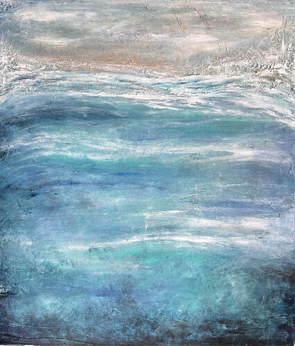 MEERwehDeep No01 by Nicole Filsinger, Painting for Sale on Singulart