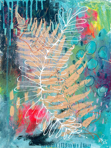 Botanische WELTEN Summer No.03 by Nicole Filsinger, Work on Paper for Sale on Singulart