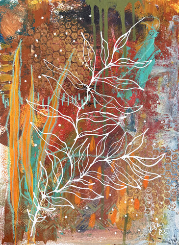 Botanische WELTEN Autumn No.03 by Nicole Filsinger, Work on Paper for Sale on Singulart