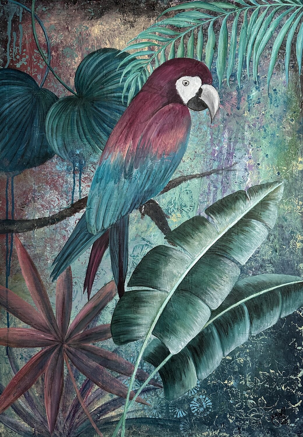 Lila Papagei Nicole Filsinger