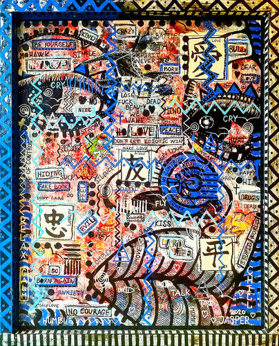 Anxiety di Jasper Borup, Pittura in vendita su Singulart