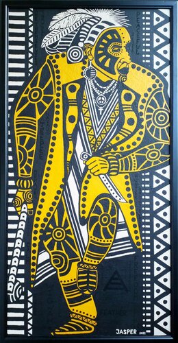 Native Americans. de Jasper Borup, Pintura a la venta en Singulart