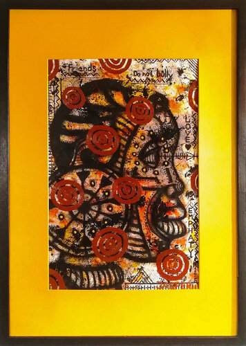 Do Not Bully. de Jasper Borup, Pintura a la venta en Singulart
