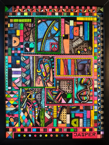 Talk Talk Talk. by Jasper Borup, Painting for Sale on Singulart