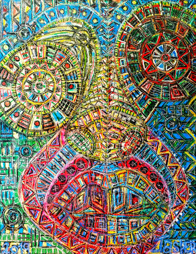 Frustration. van Jasper Borup, Schilderij te koop op Singulart