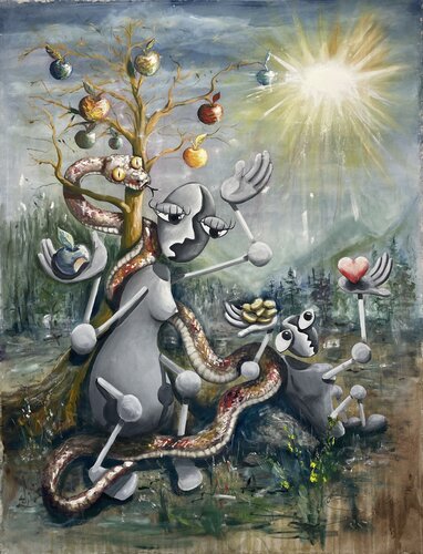 The Weight of Choice von Mykola Babiy, Malerei kaufen auf Singulart