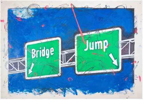Bridge-Jump di Enrico Manera, Altri media in vendita su Singulart