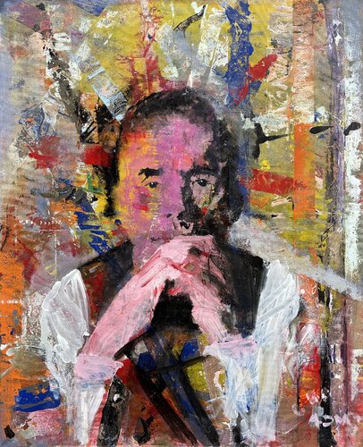 J.B.P. by Julian Adrat, Painting for Sale on Singulart