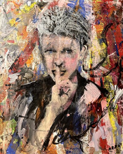 David by Julian Adrat, Painting for Sale on Singulart