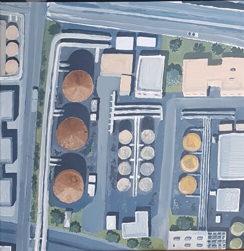 District 24/2 par Ken Spohrer, Peinture en vente sur Singulart