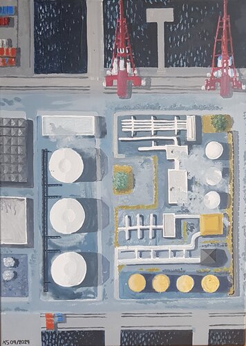 District 24/3 par Ken Spohrer, Peinture en vente sur Singulart