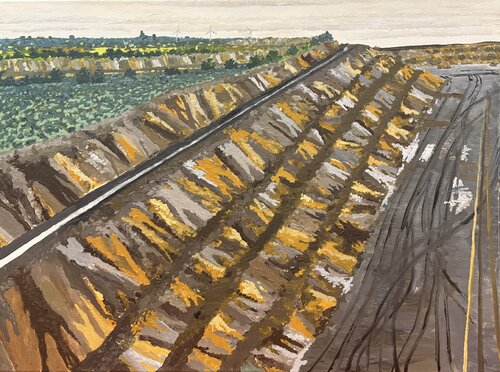 Garzweiler II by Ken Spohrer, Painting for Sale on Singulart