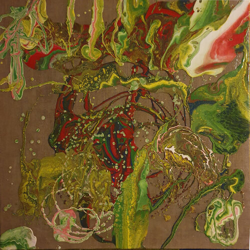 Intertwinement van Konrad Zając, Schilderij te koop op Singulart