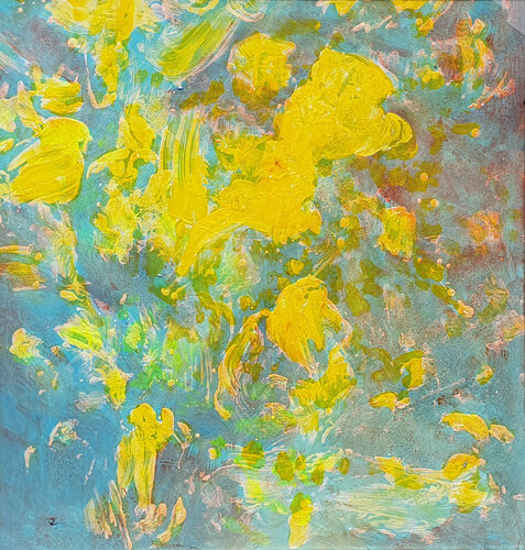 Here comes the sun di Konrad Zając, Pittura in vendita su Singulart