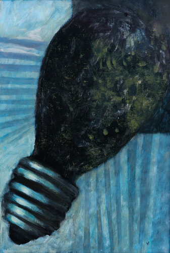 The Weight of Silence von Konrad Zając, Malerei kaufen auf Singulart
