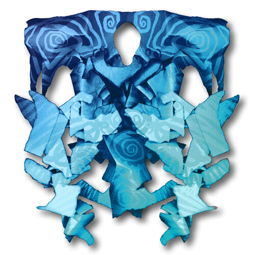 Petit désordre 3 grafipaper di Guy Wilga Lerat, Pittura in vendita su Singulart