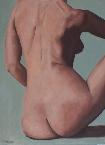 Behind You by Suzanne Bean, Painting for Sale on Singulart